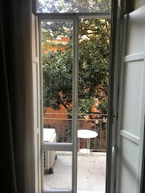 From hotel, balchony view