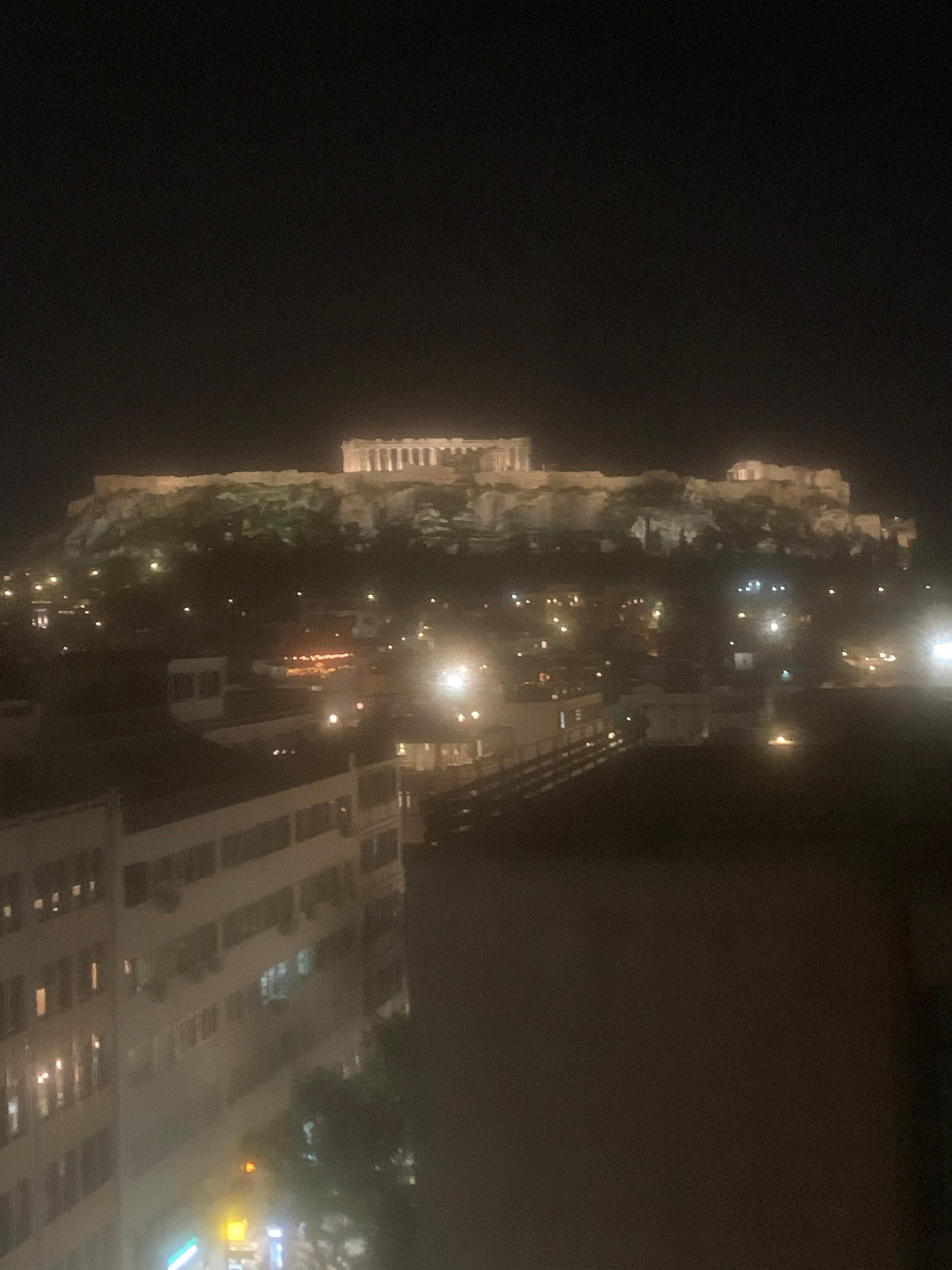 Vue du bar terrasse 