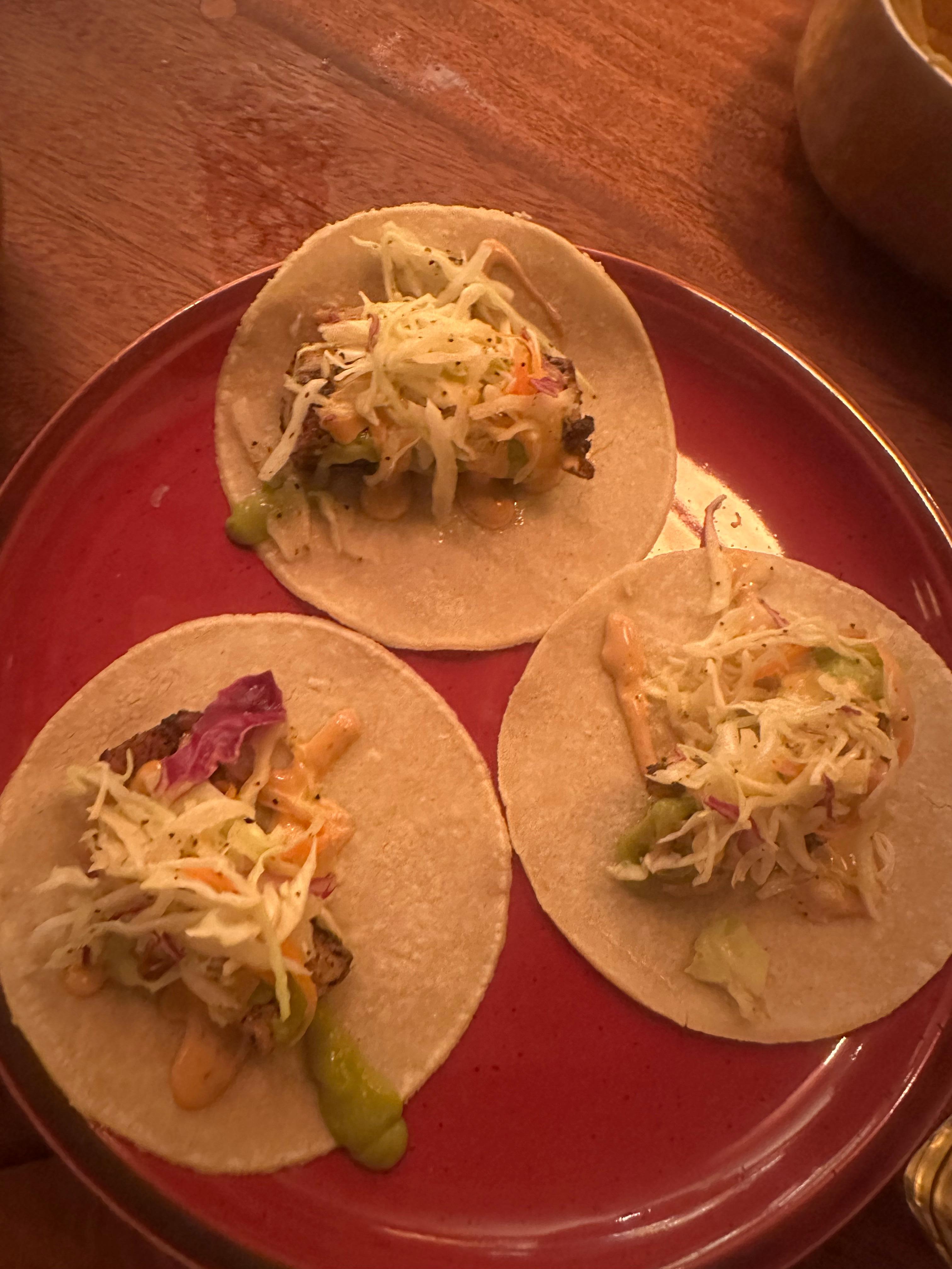Baja fish tacos