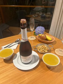 Nosso jantar no quarto