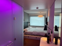 Small room but all the amenities were nice.