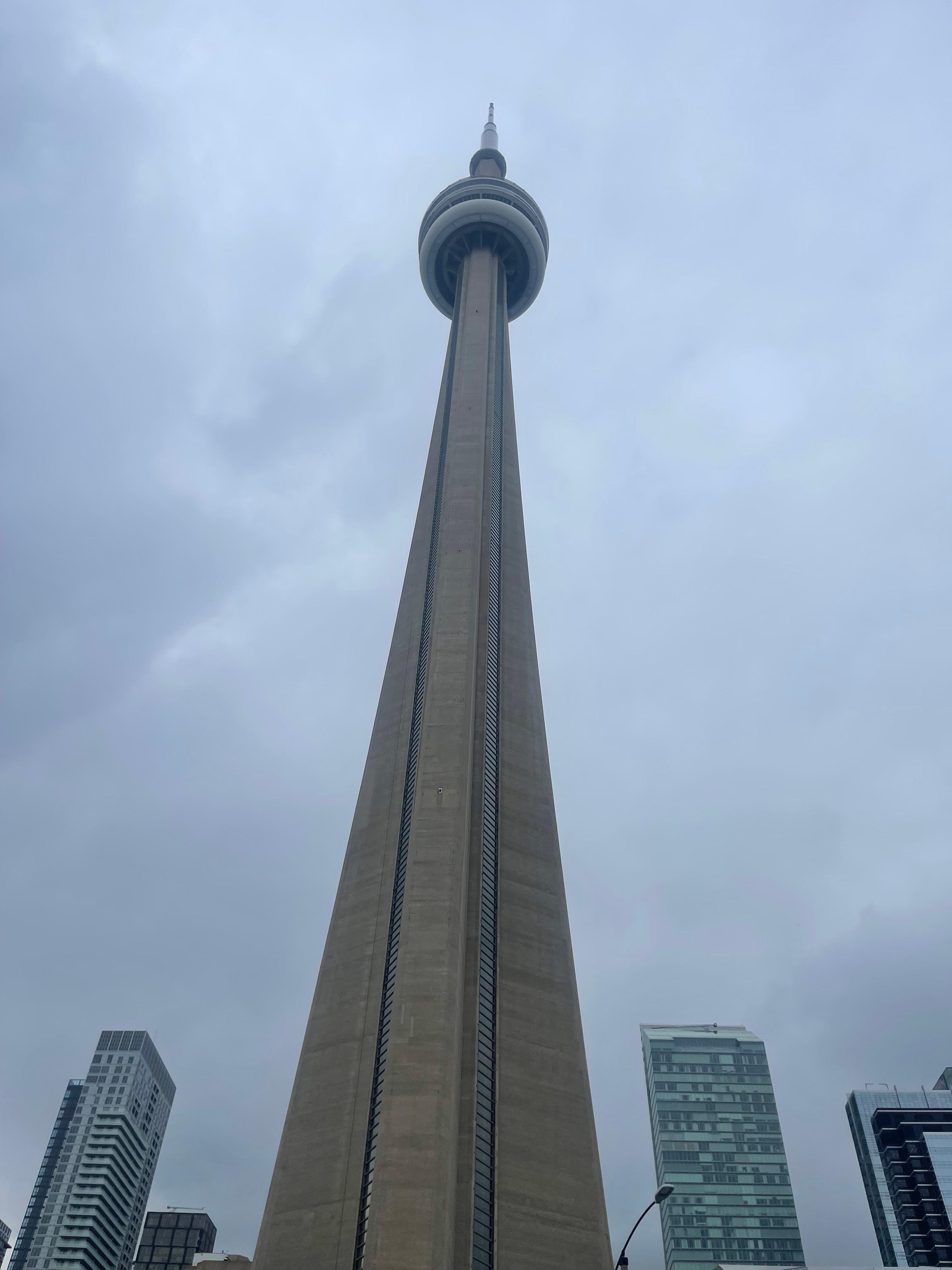 Walked to CN tower about a 20 minute walk from hotel 
