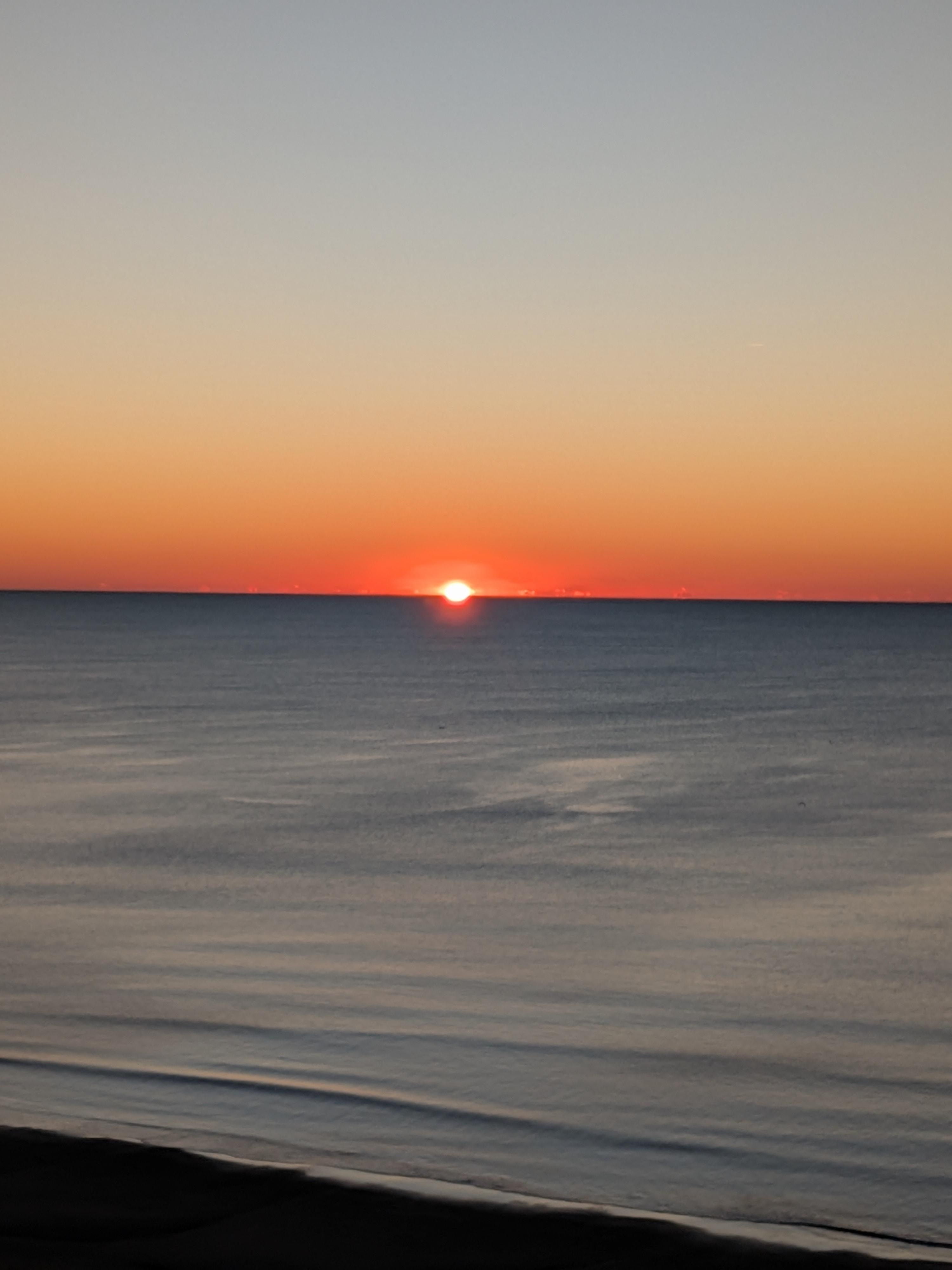 A beautiful morning sunrise