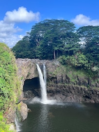 Rainbow Falls was really close as was Boiling Pots, Kaumana Caves, Akaka Falls, etc.