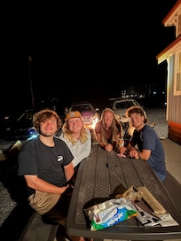 Some of my son’s friends came by to visit from a local Whitewater rafting outfitter.