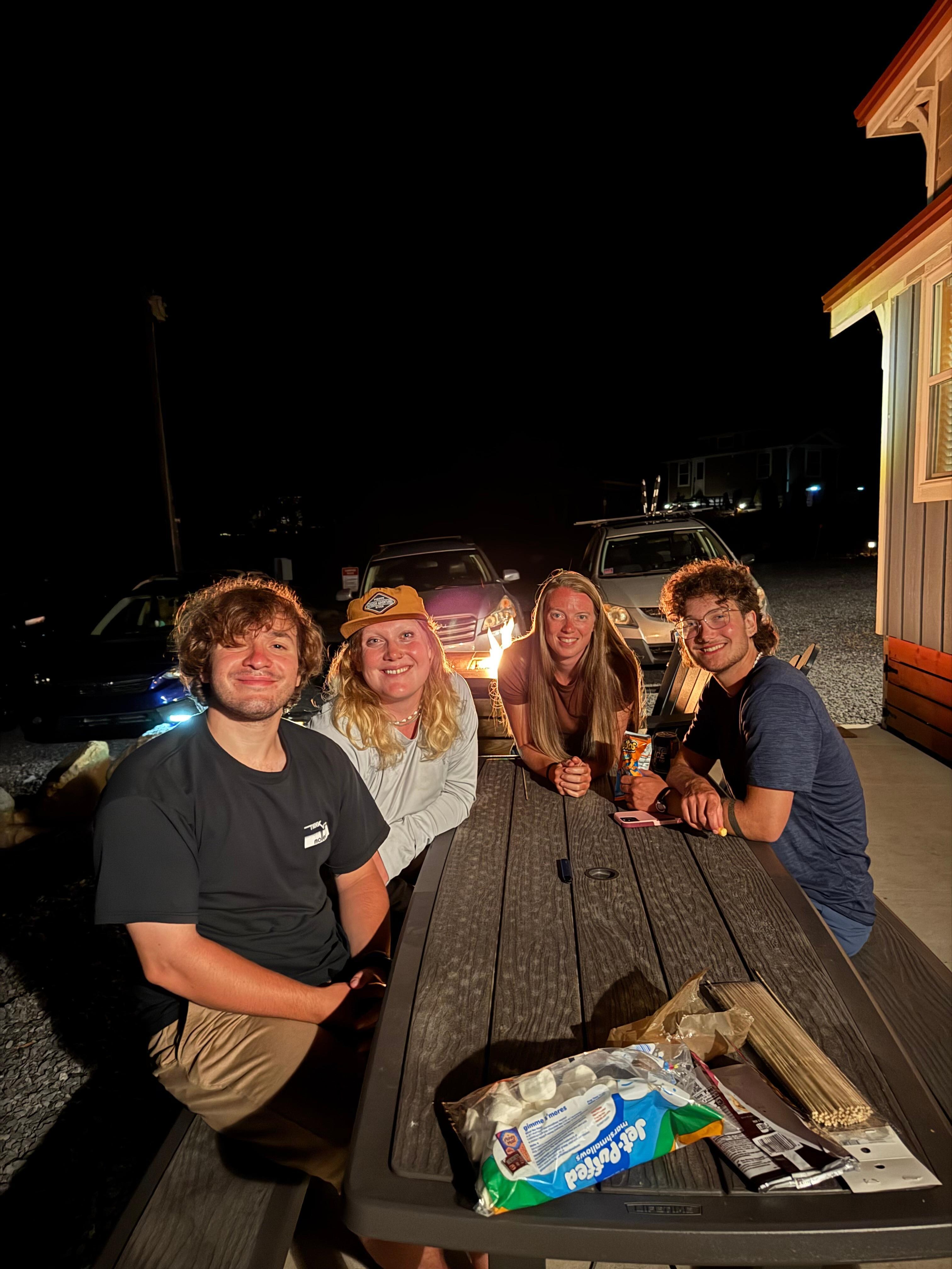 Some of my son’s friends came by to visit from a local Whitewater rafting outfitter. 