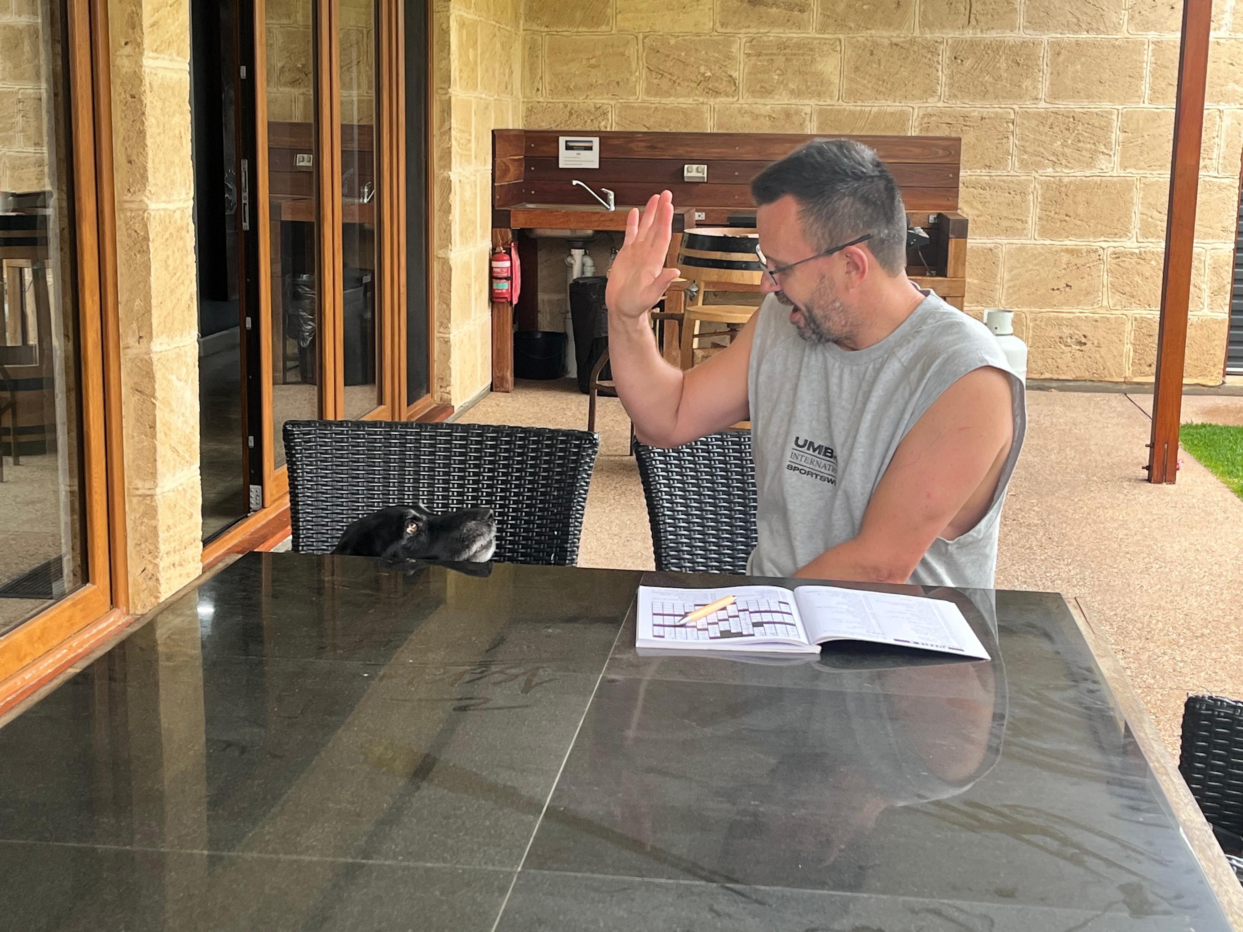 Crosswords and high-fives