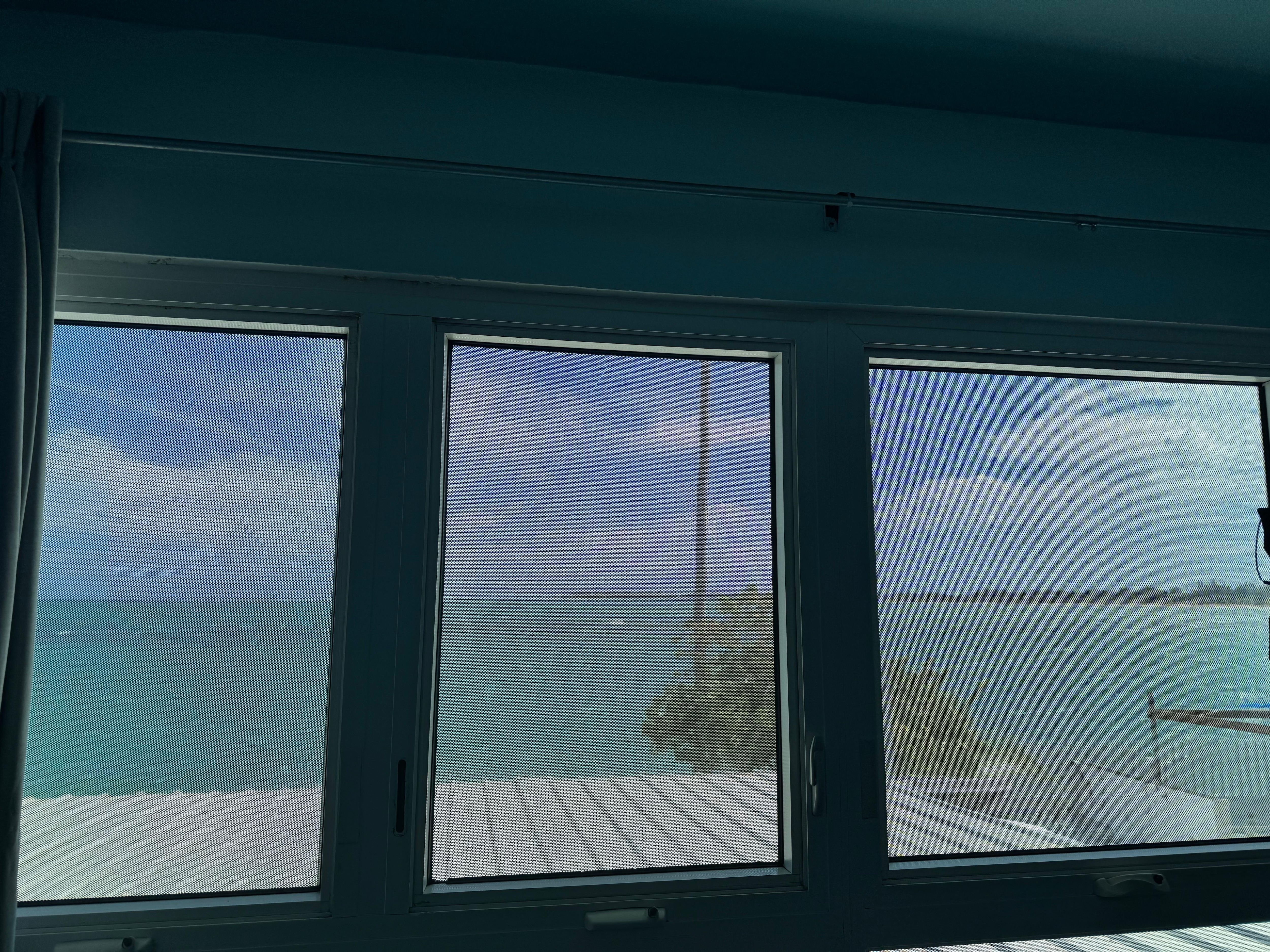 View from room, Can open windows 