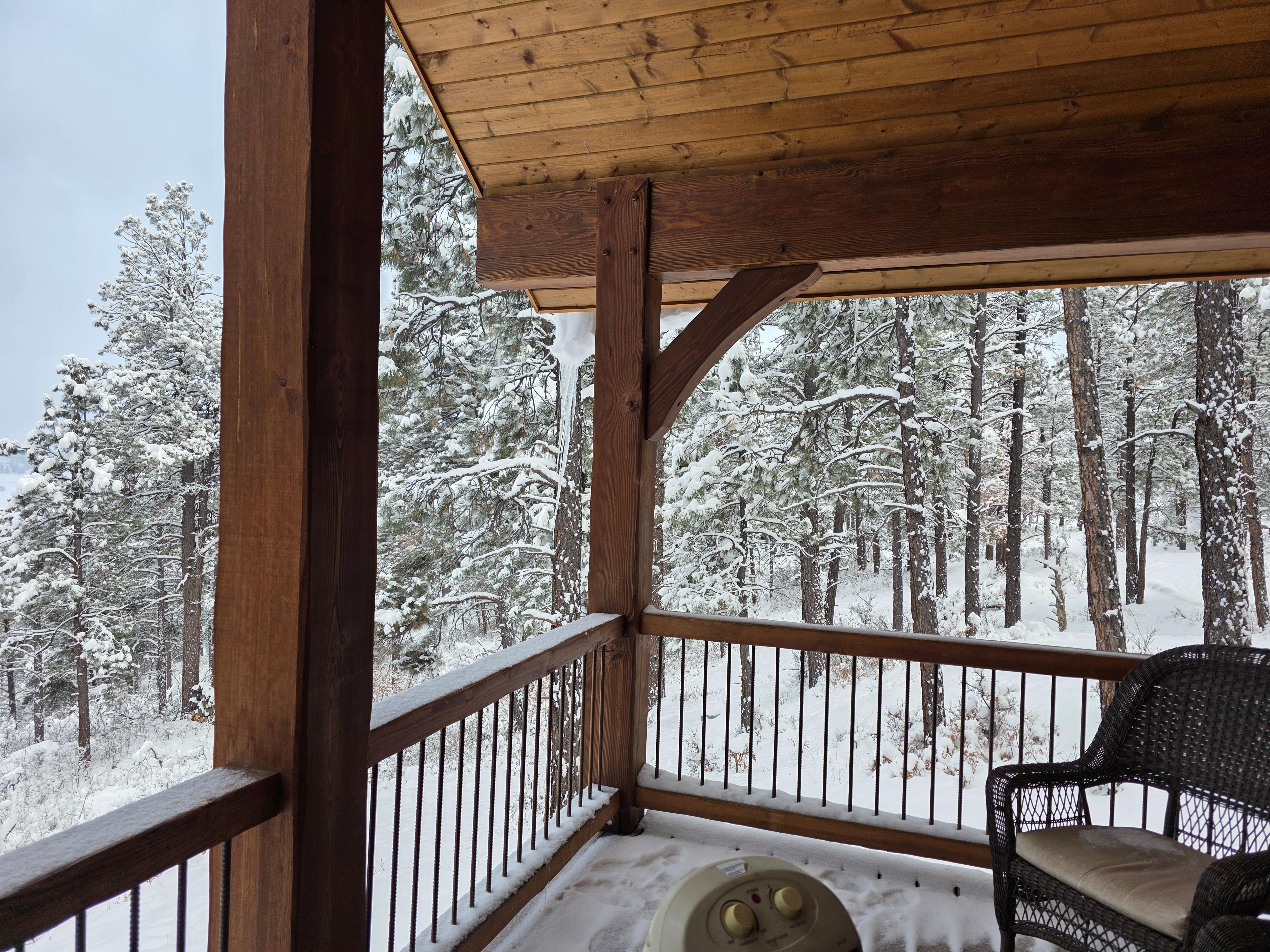 View from back patio