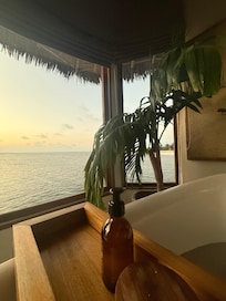 View from the bath