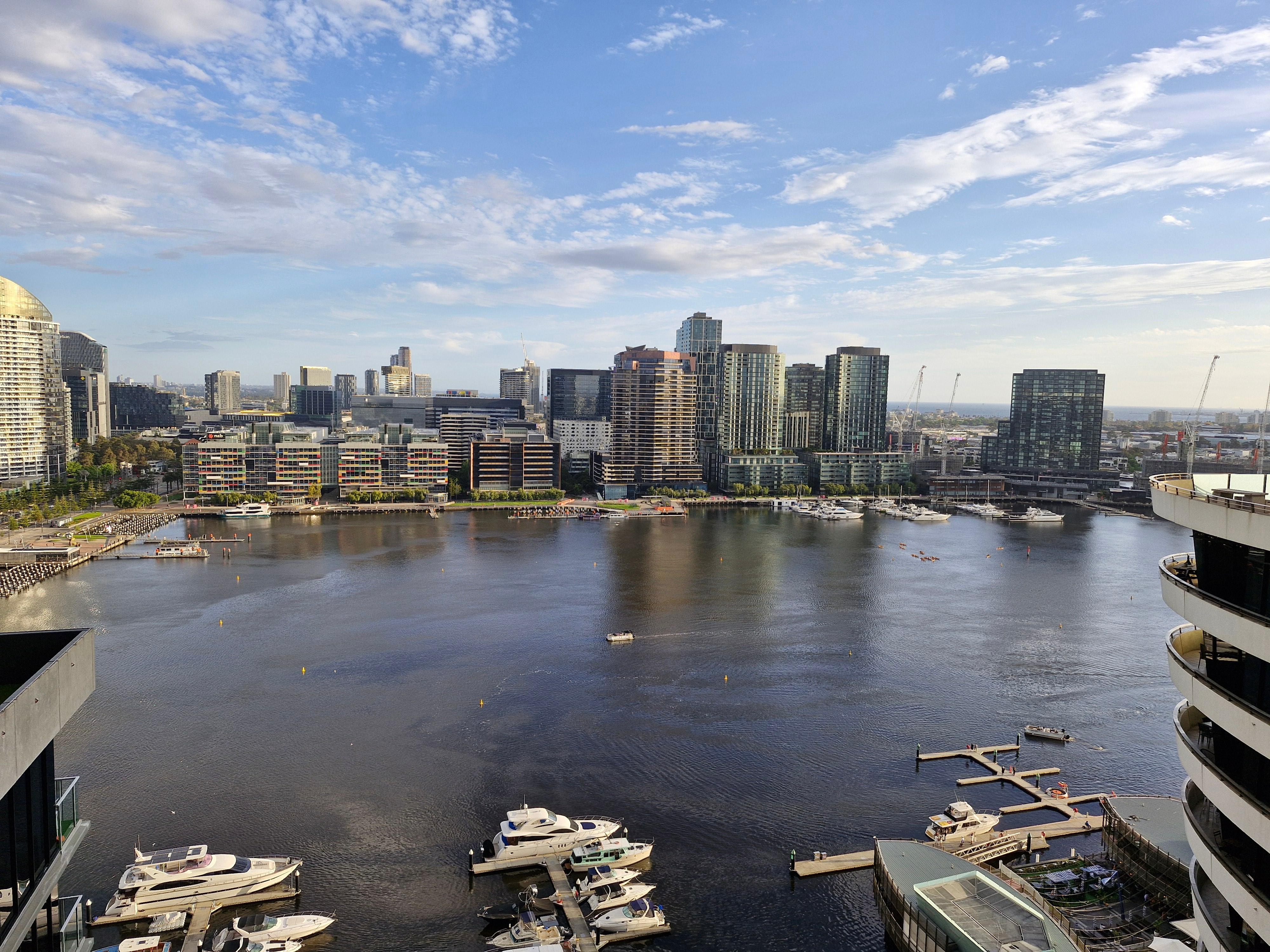 Daytime view from balcony