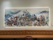 ロビーにあるディズニーの絵画