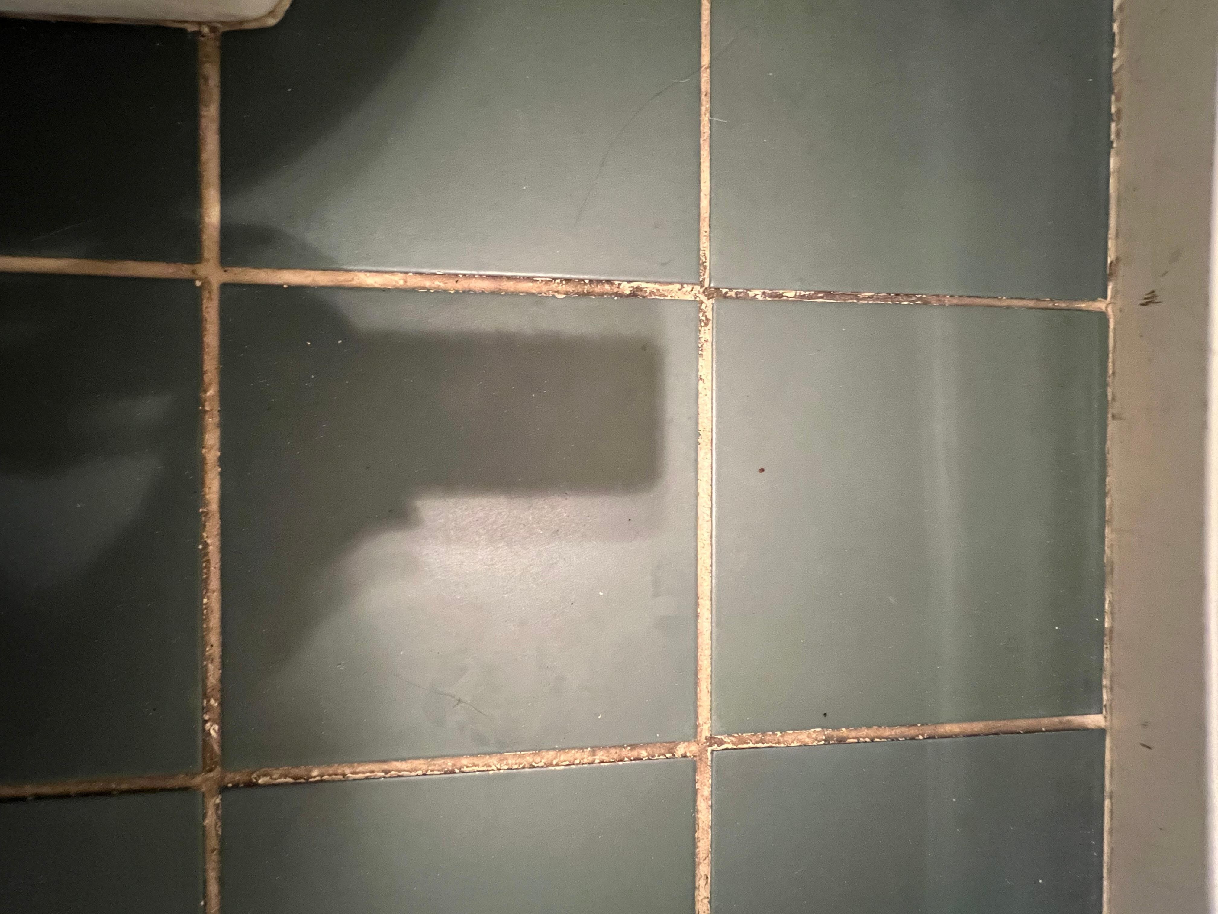 Missing grout