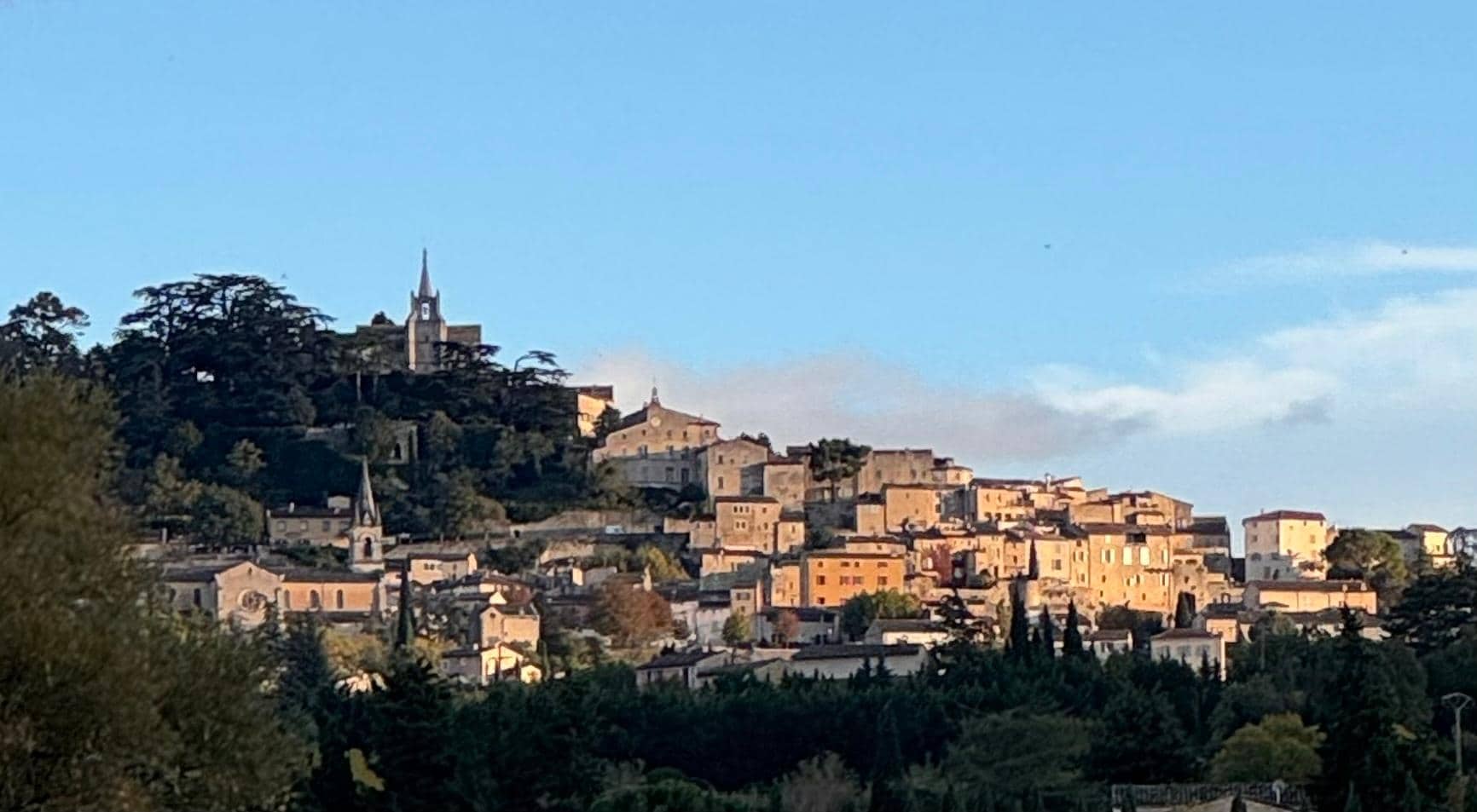 village of Bonnieux, France