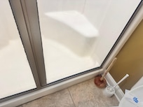 Master shower