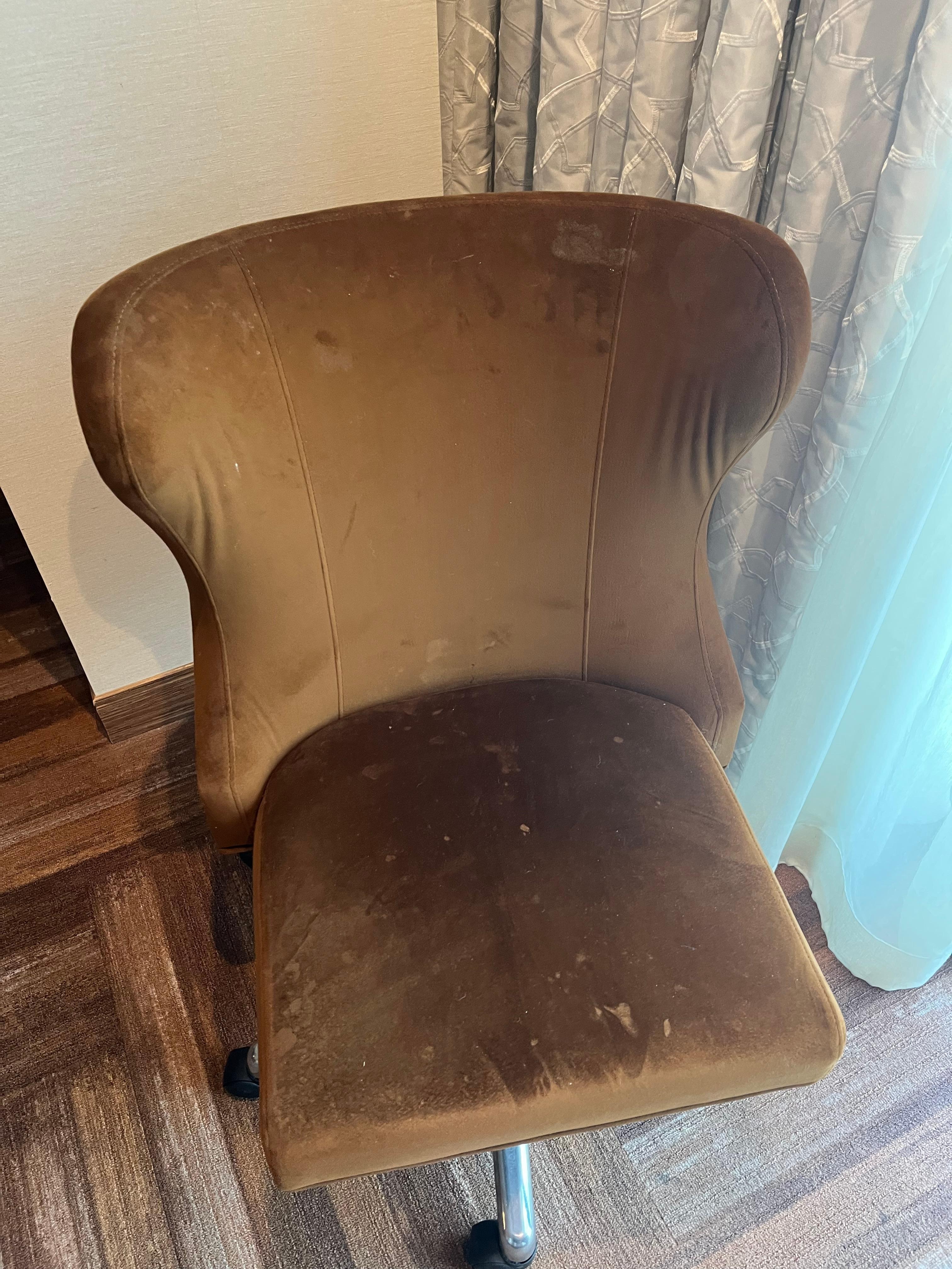 It is all spotted and gross 