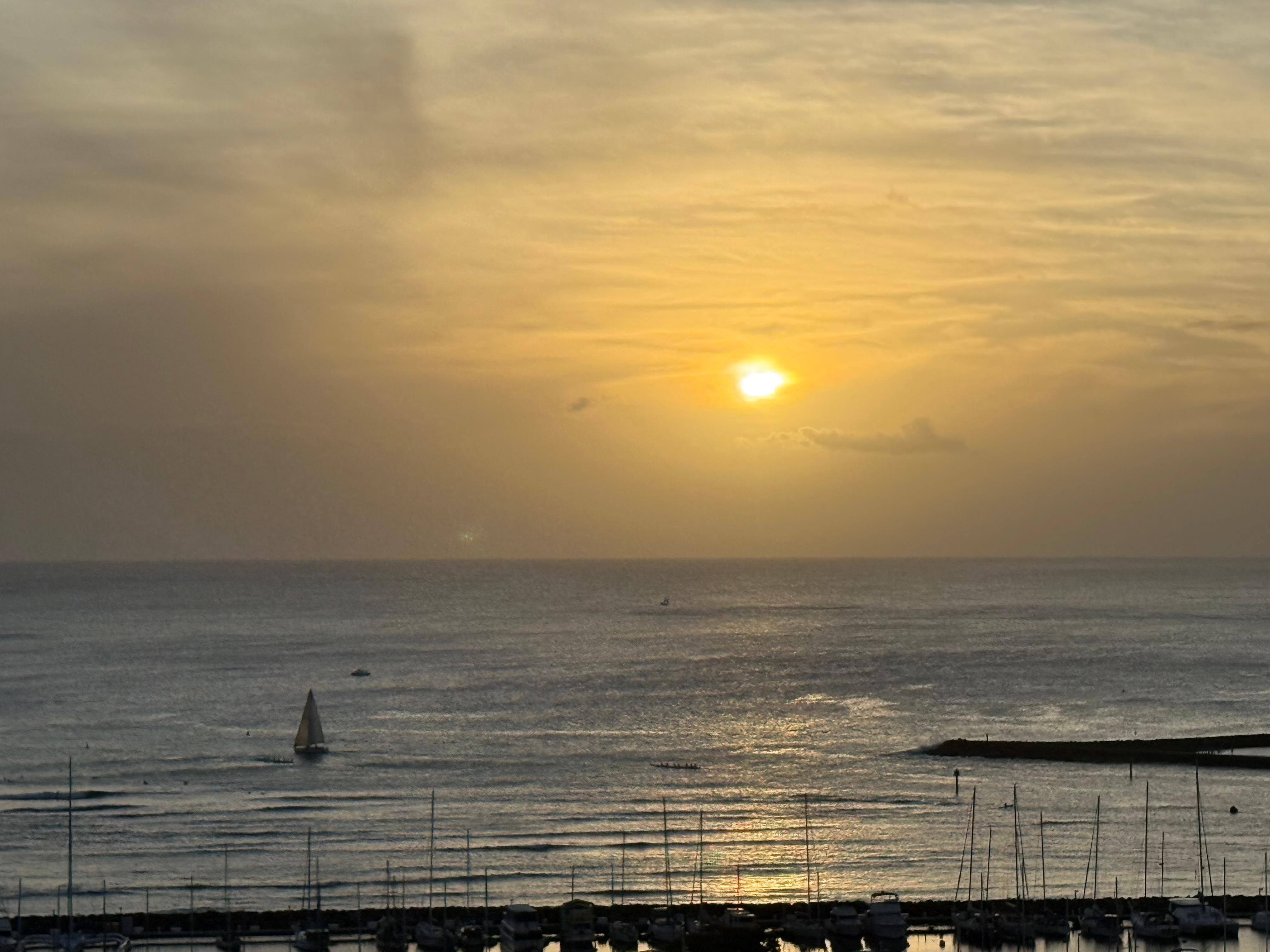 View of ocean from room 