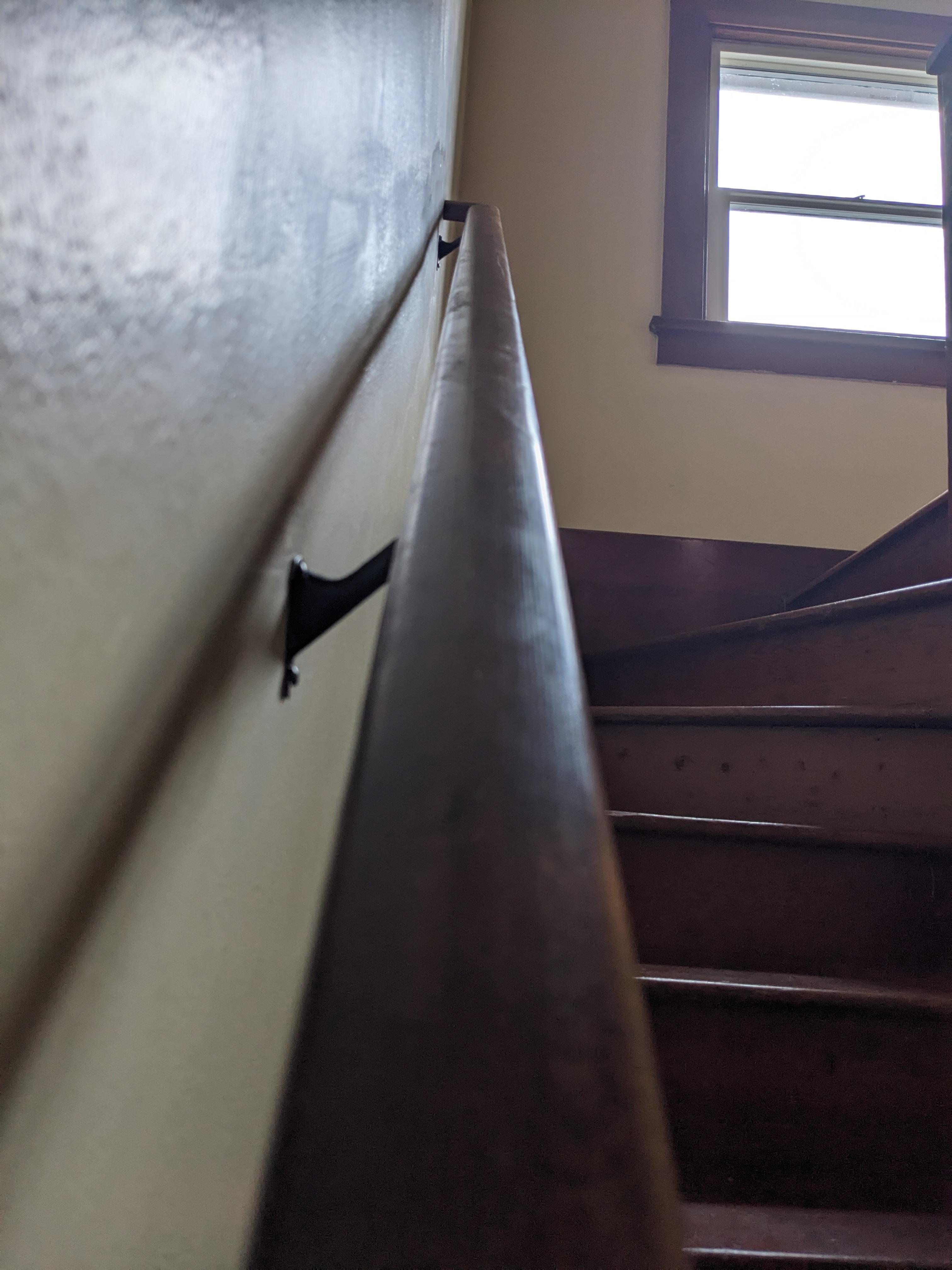 Hand rail was gross 