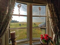 Blick aus dem Schlafzimmer
