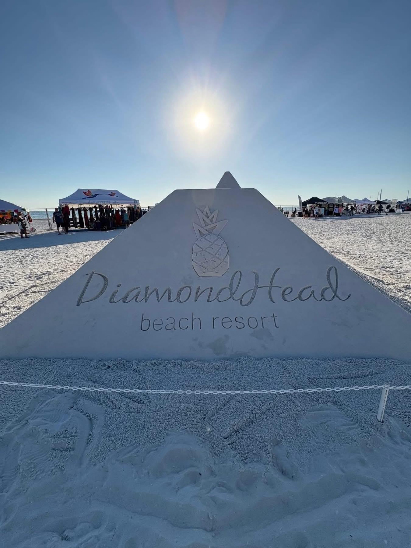 Sand art competition. 