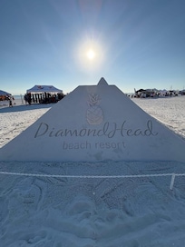 Sand art competition.