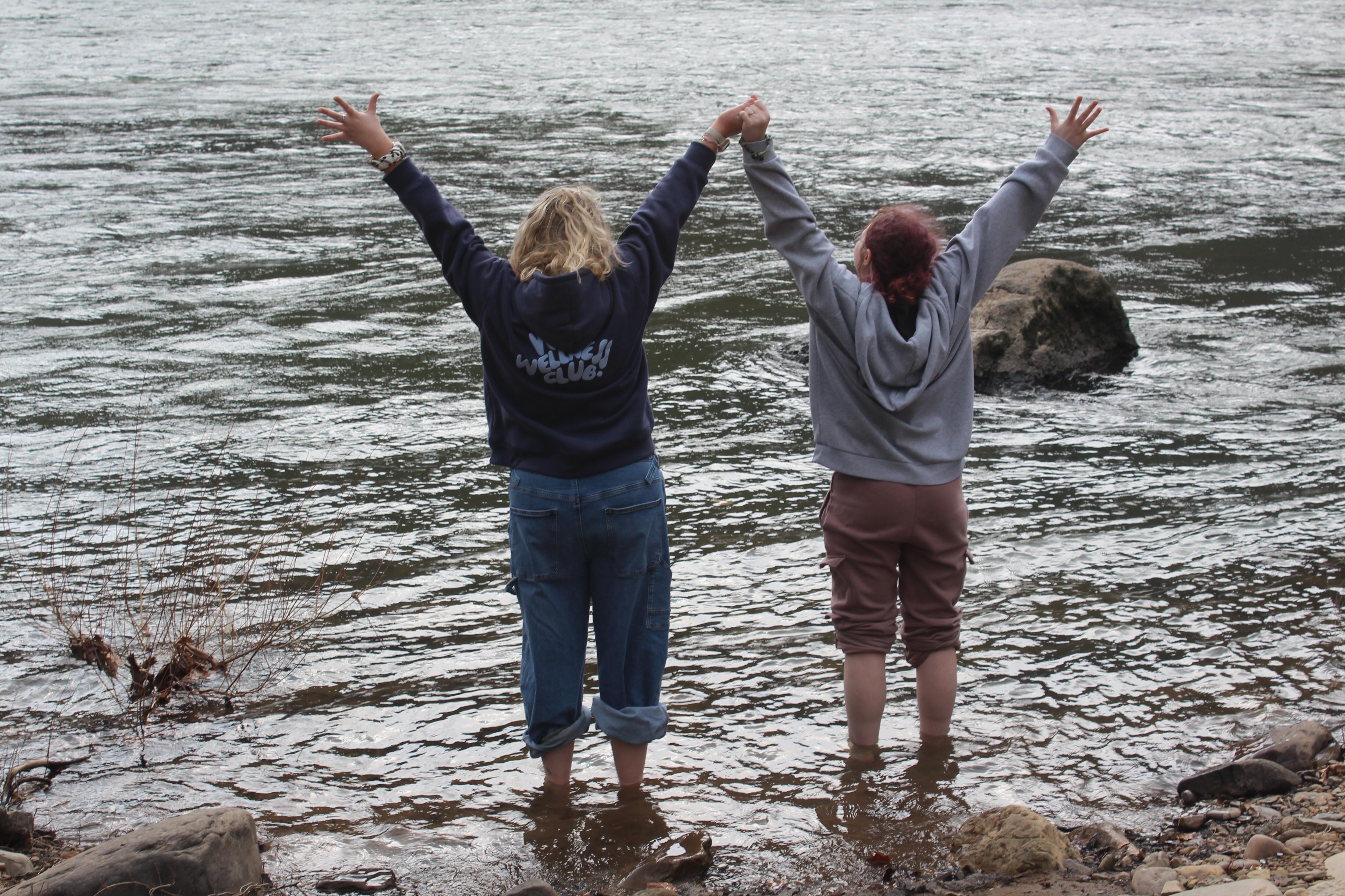 A little cold never stopped us!