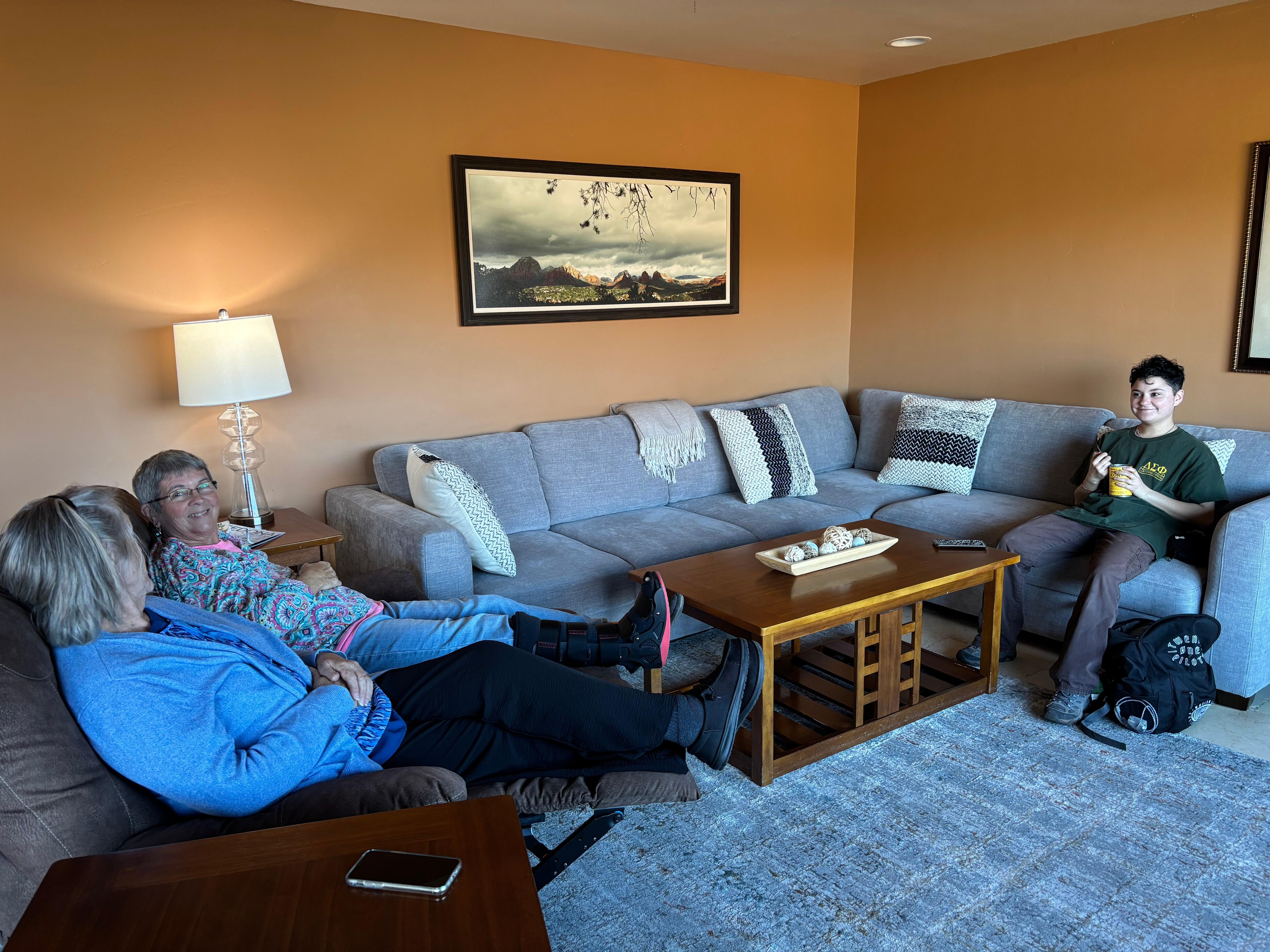 Relaxing and enjoying the Birw 