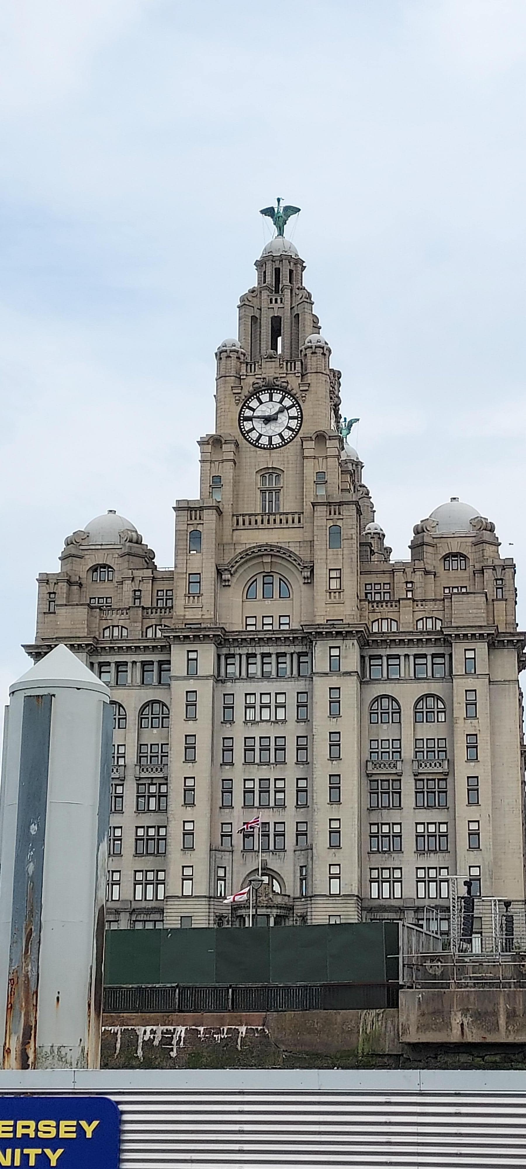 Liver building from the river
