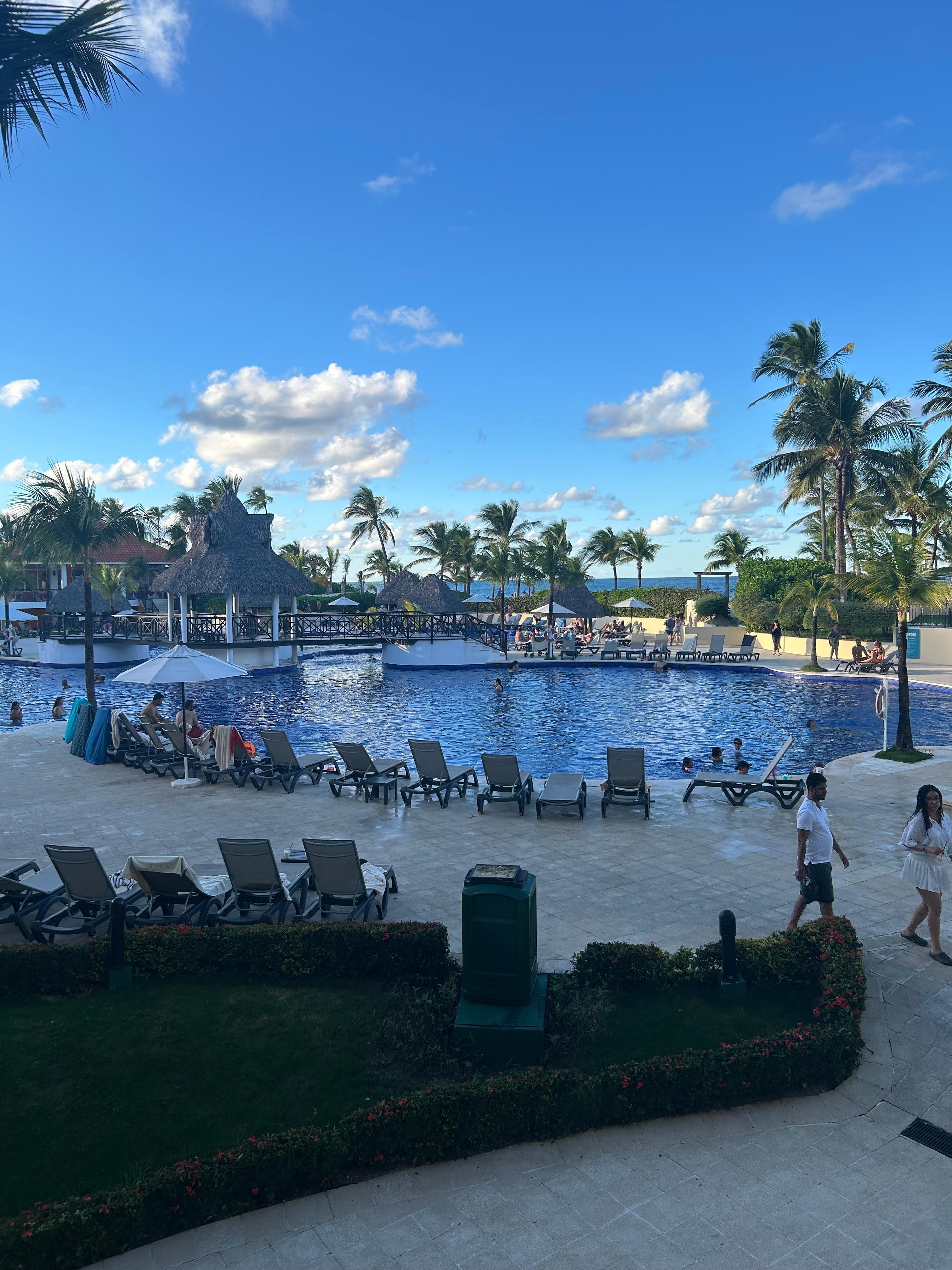 Main pool, beautiful area