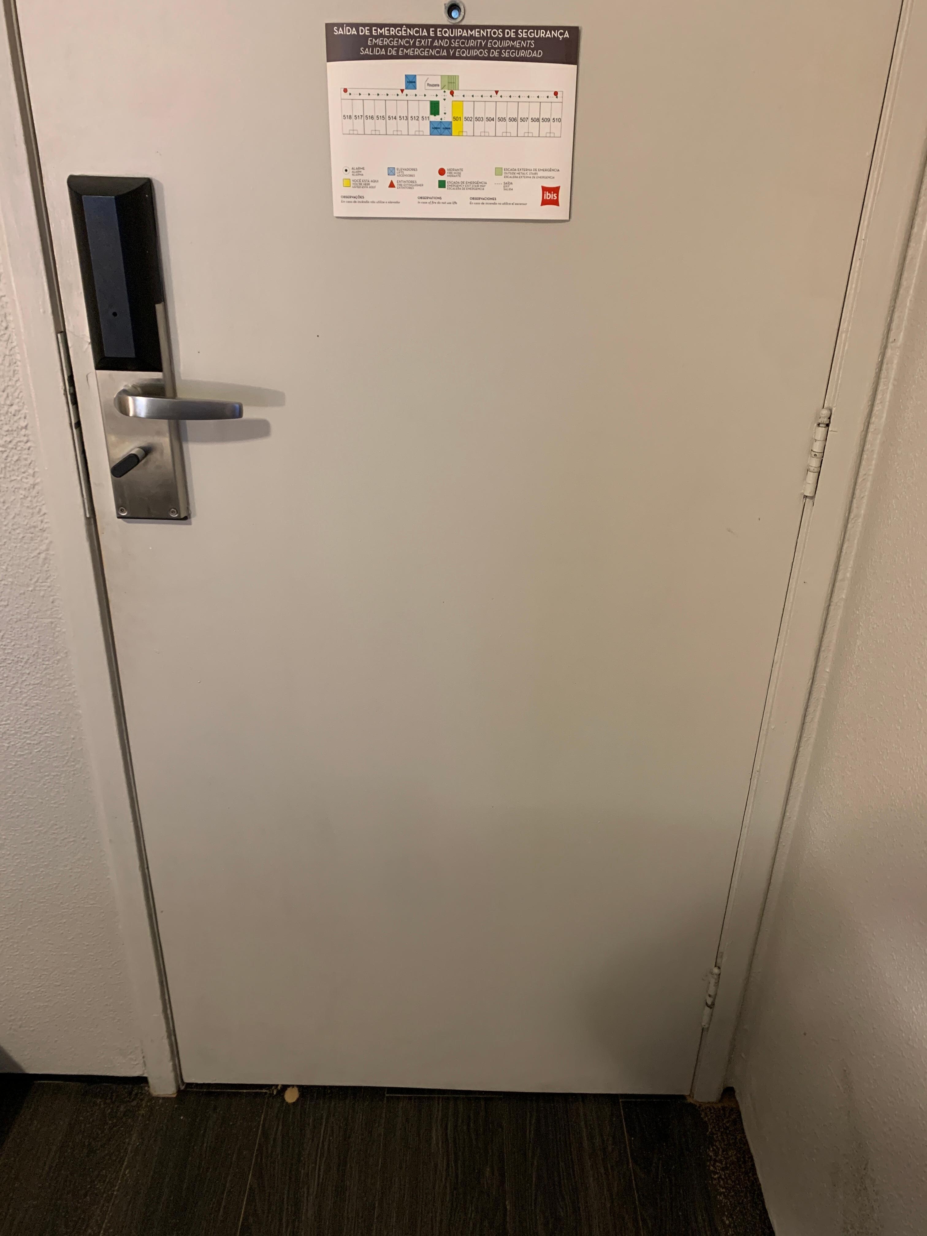 Polia na porta