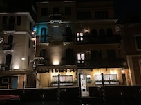 Hotel at night