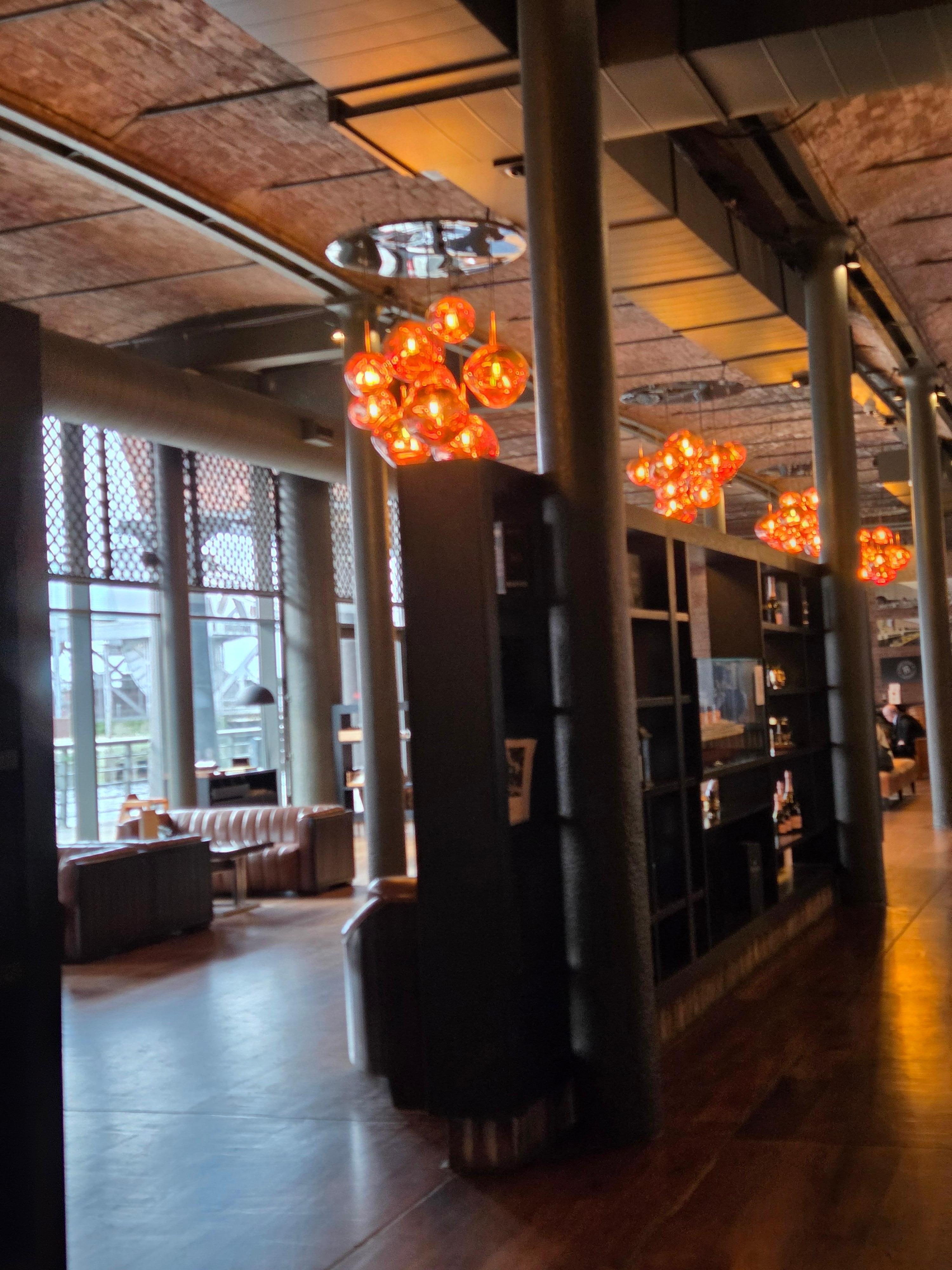 Beautiful reception and bar area