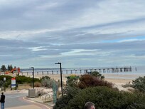 View from rear of hotel.
