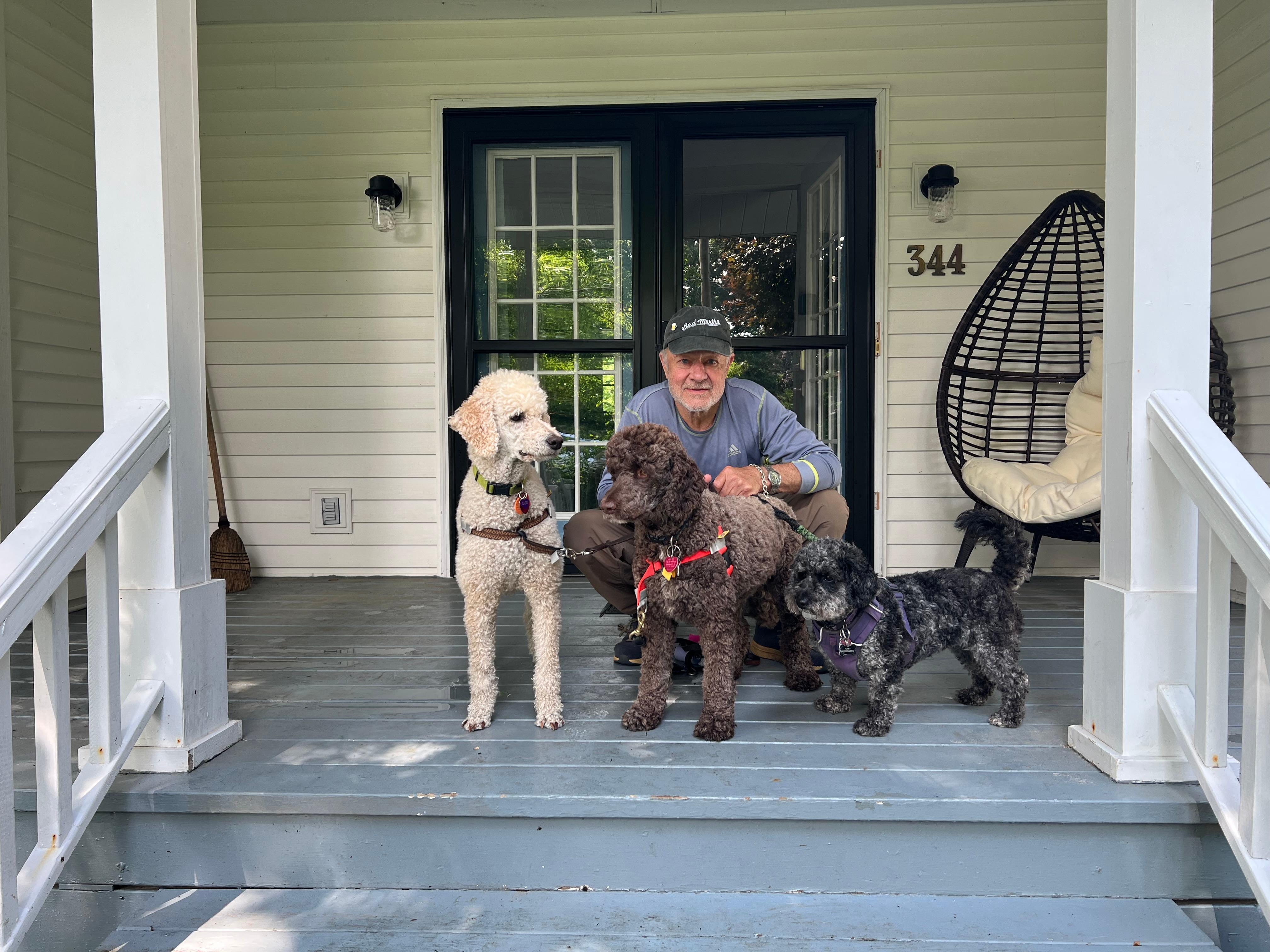 View from front porch 