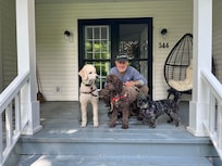 View from front porch