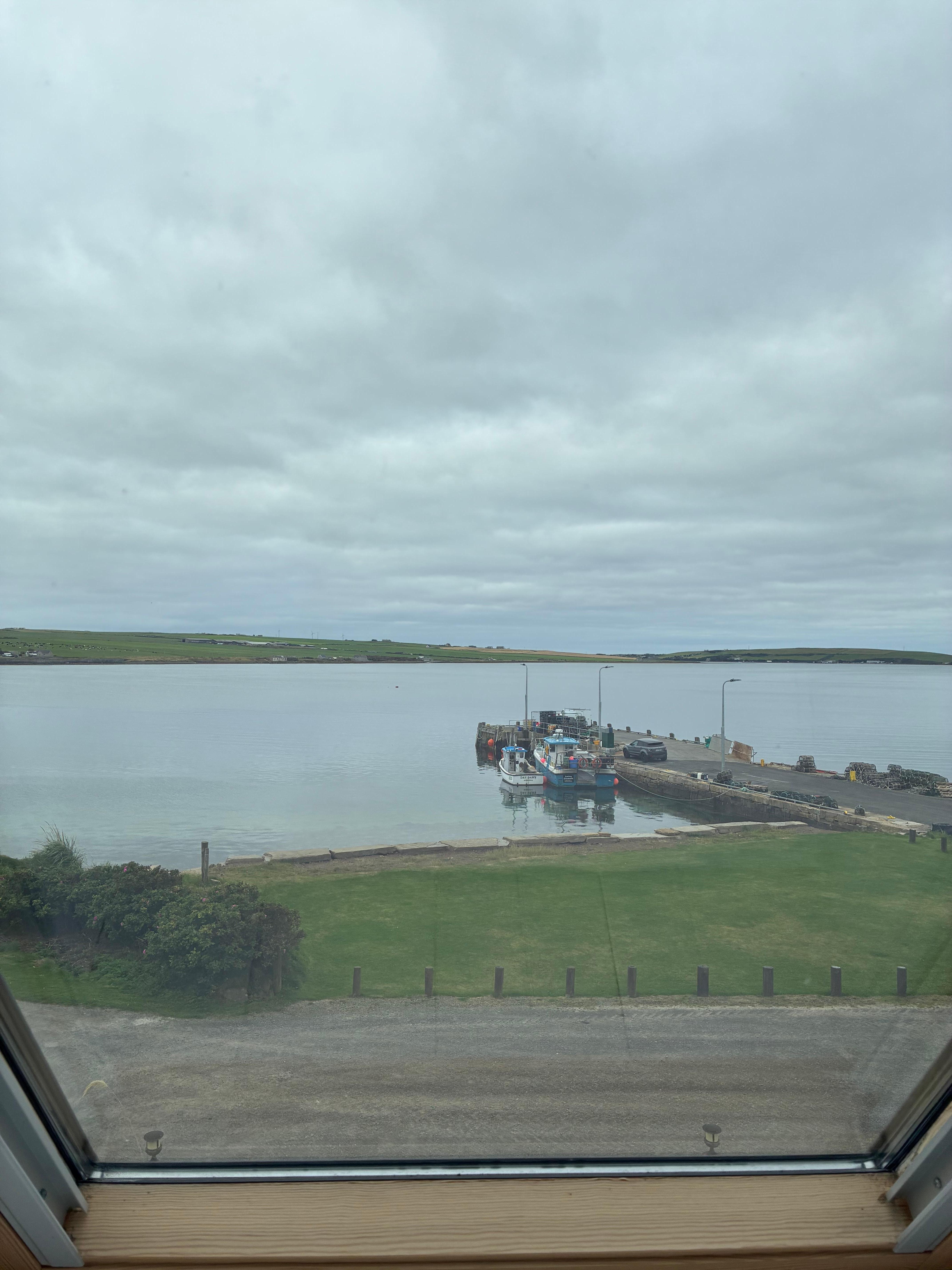 View from room of open sea