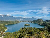 Lake Bled from the Ojstrica view point
