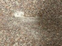 Debris from the wall when they put the mirror back up and then clean up after themselves