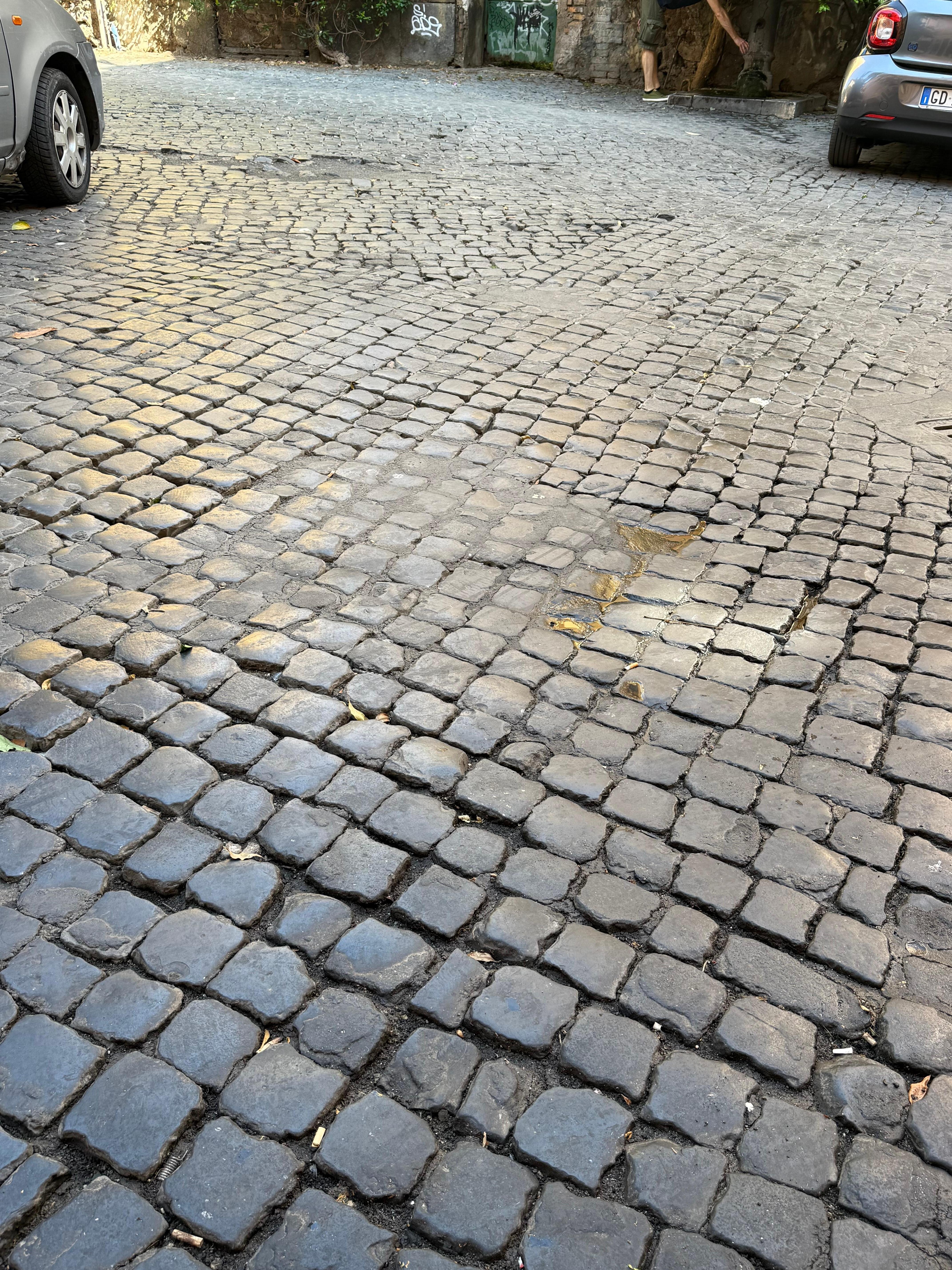 The cobblestones are gorgeous— just wear solid shoes!