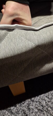 The base mattress was just as bad - not what to expect in a top priced hotel