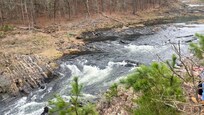 River on the friends hiking trail