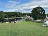 View of backyard.