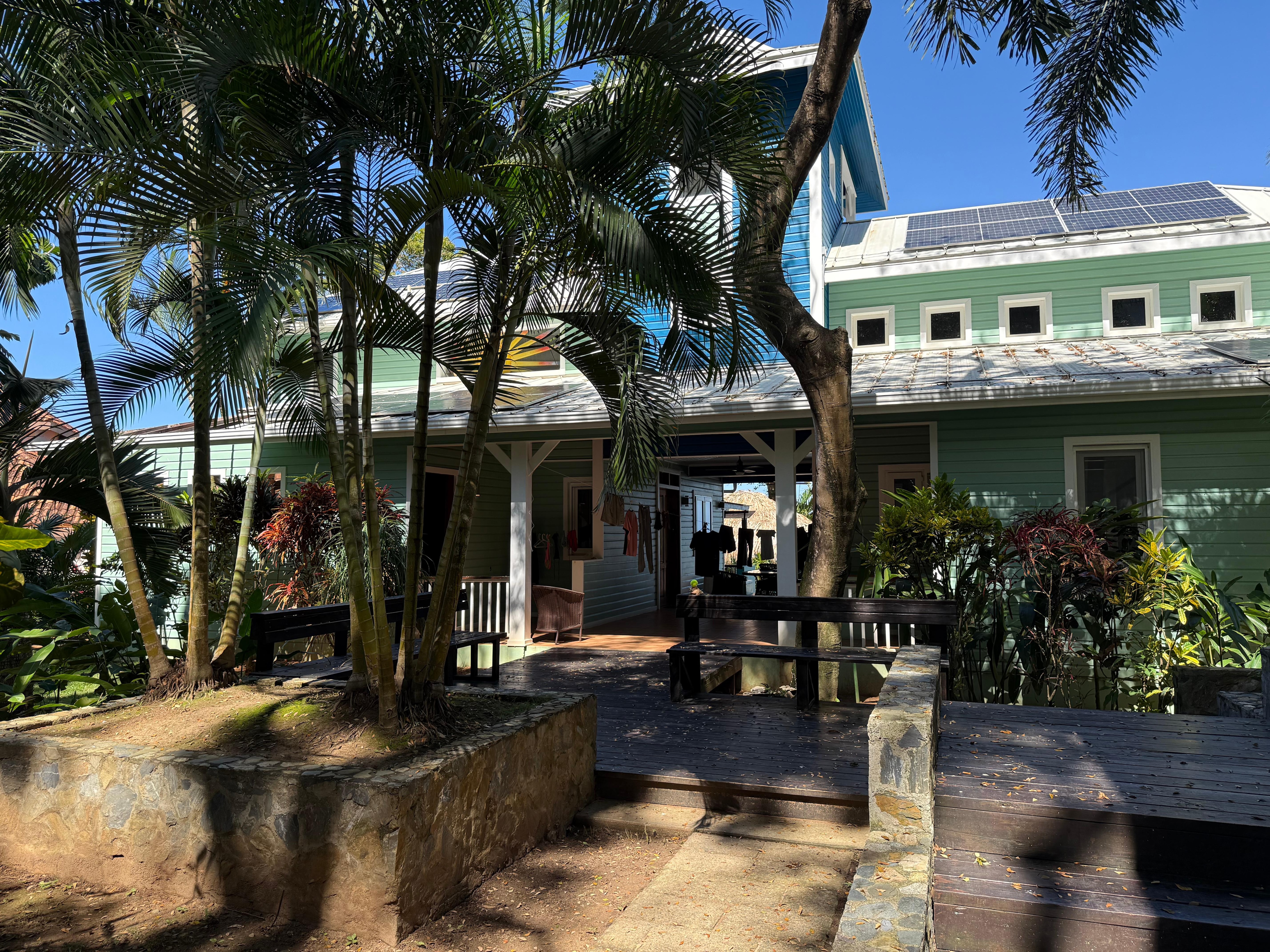 Huset set fra ankomstsiden