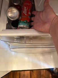 Broken shelf