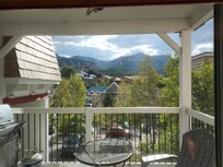 Beautiful view from the living room and porch.