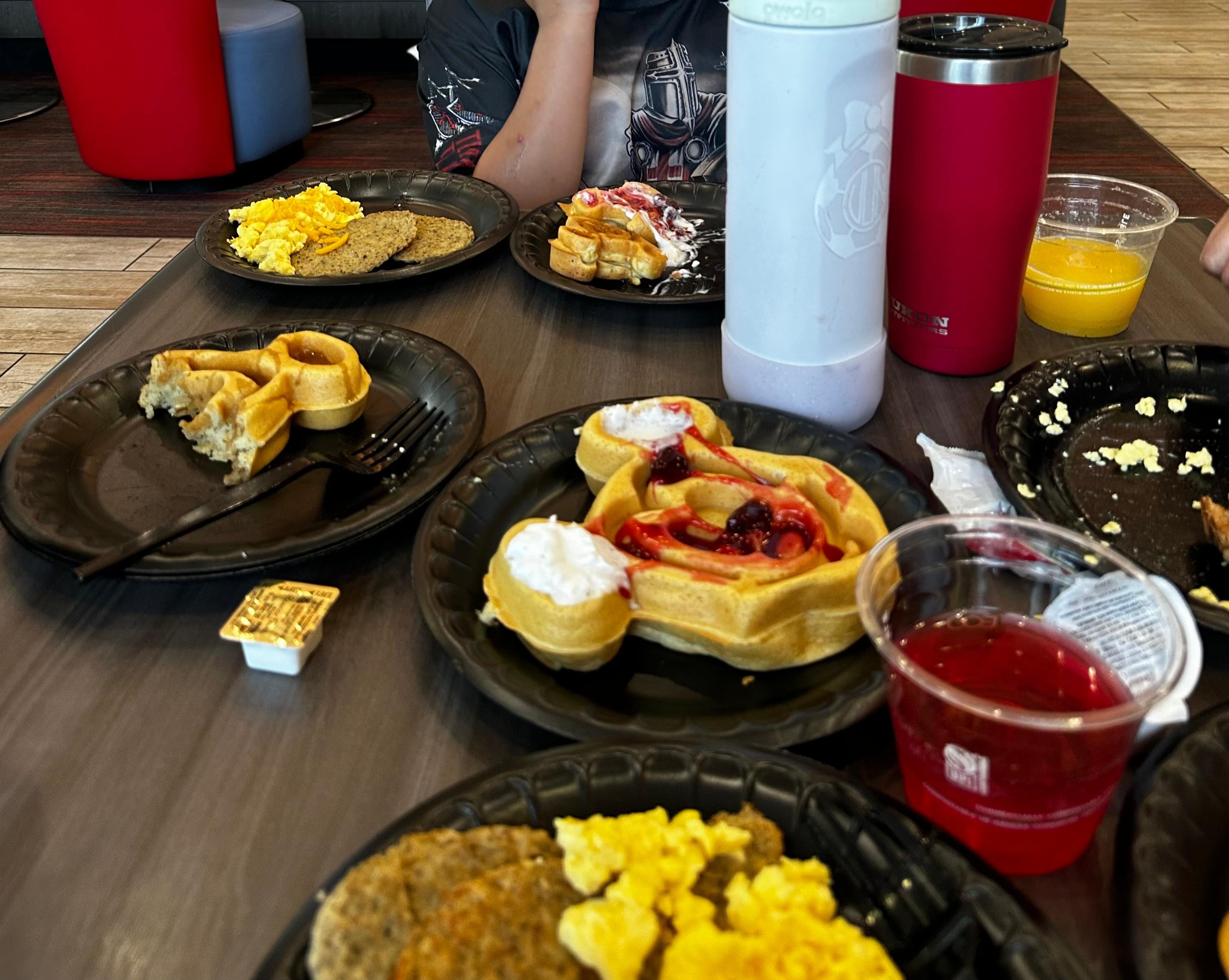 Breakfast was on point!