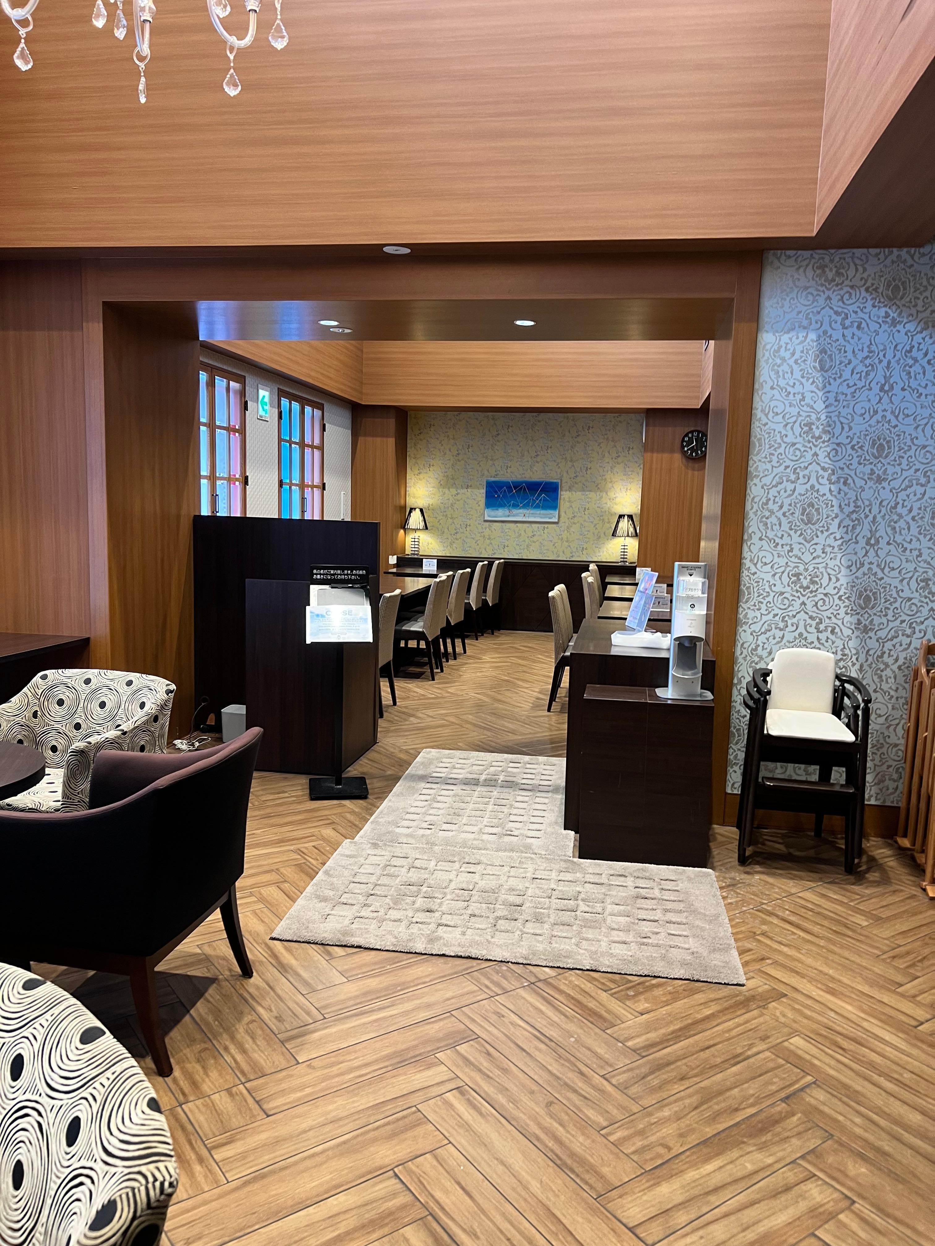 Lobby seating area