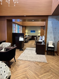 Lobby seating area