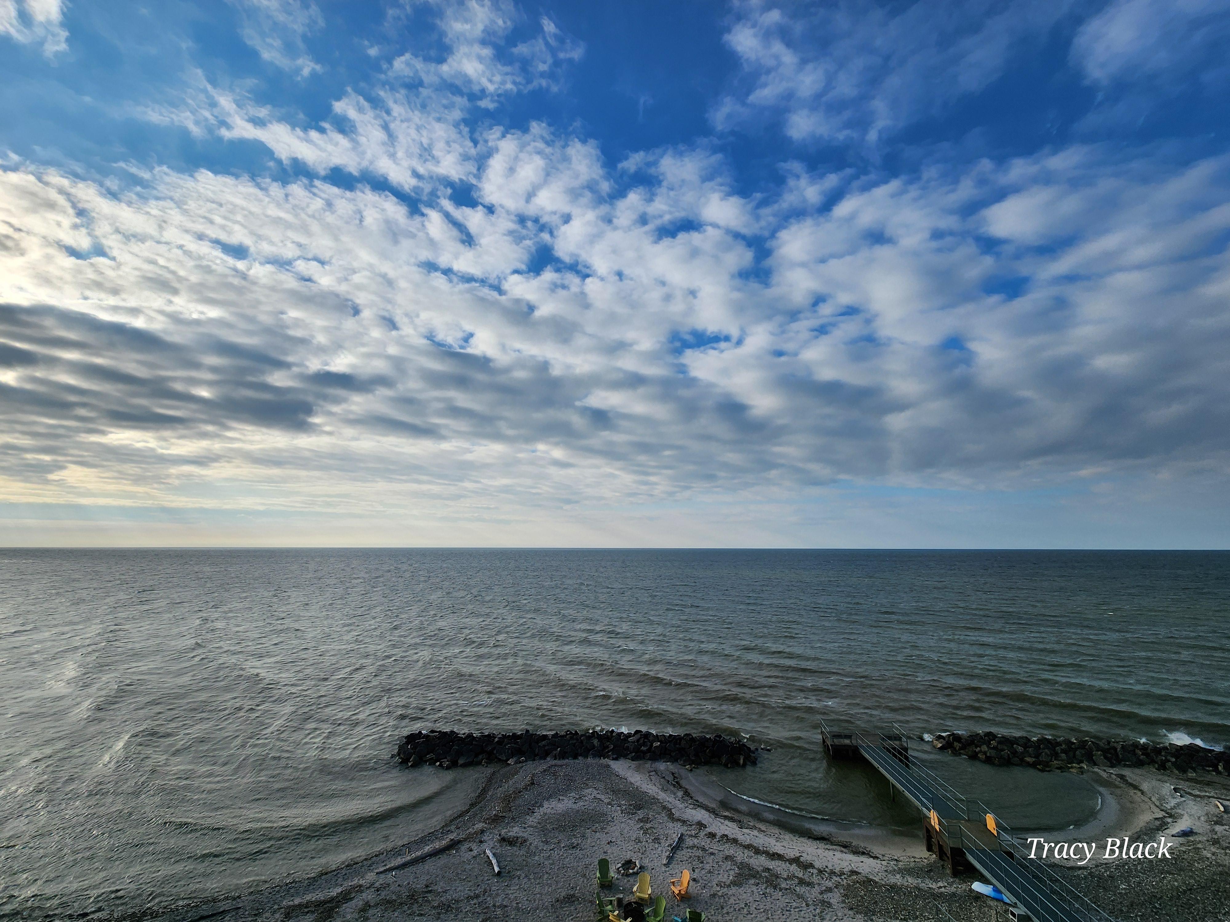 View from the balcony 