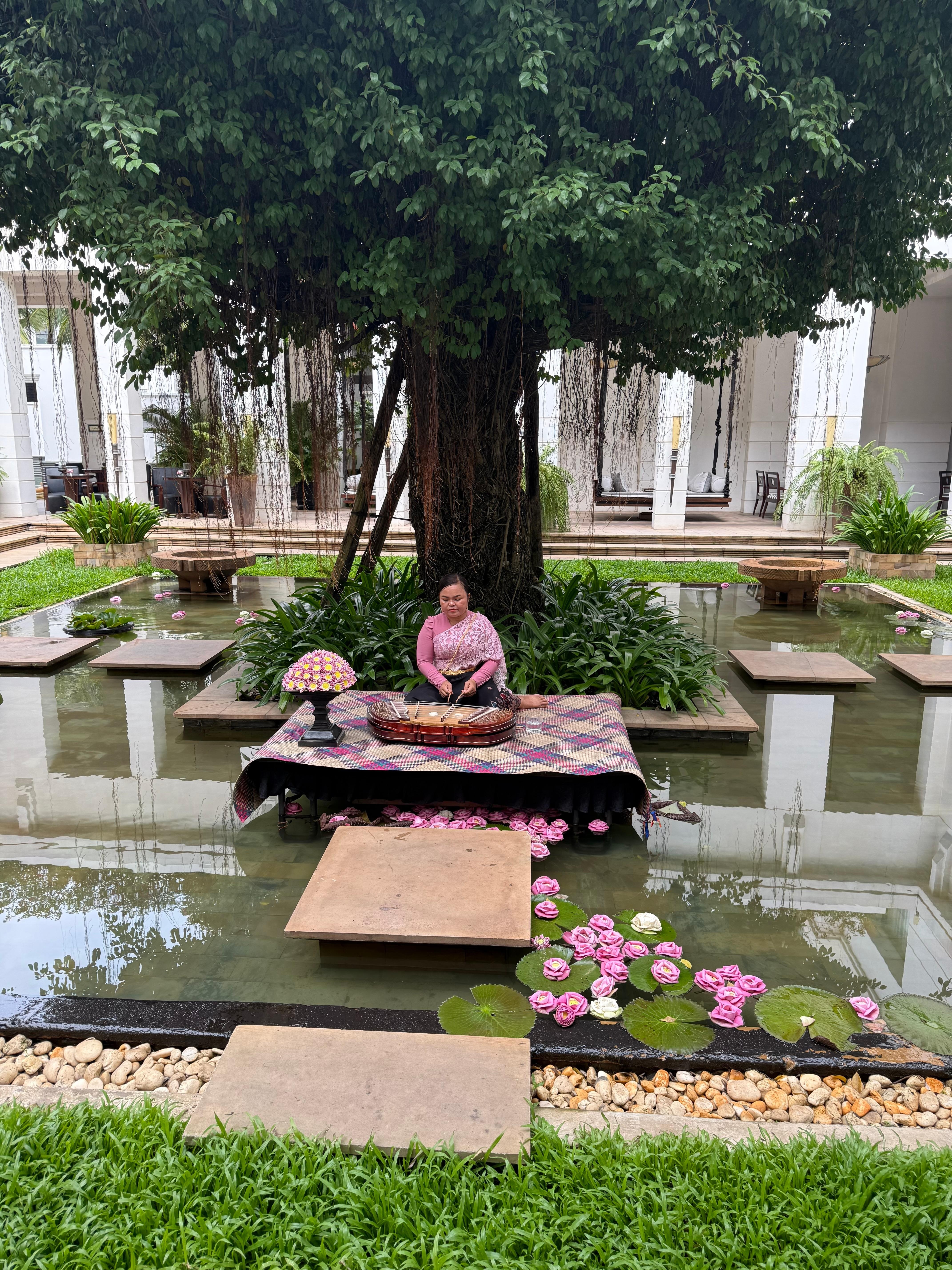 Morning breakfast area 